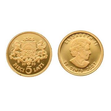 Letland, Canada. 2003/2007 - Lats Commemoravite & Wolf (2