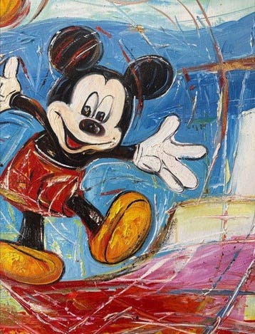 Nguyn V.L (1993) - The Mickey Legacy (08) 80 60 cm - No