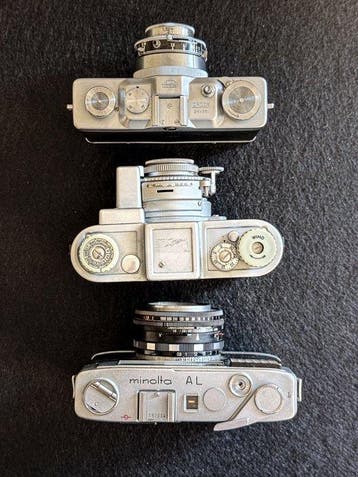 Leidolf, Kodak, Minolta Lot of three: Lordox / Model 35 /, Nieuw