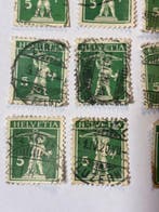 Hongrie et Helvétie - N. 215 timbres avec Pz.111 Hongrie et