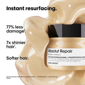 L'Oréal Professionnel SE Absolut Repair Masque, Verzenden, Nieuw, Gel, Wax, Haarlak of Mousse
