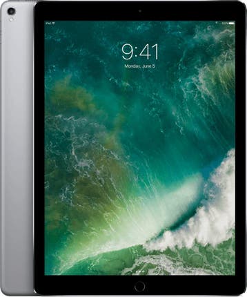 Apple iPad Pro 256GB 12.9 inch (2017) zwart WiFi (4G) +, Ophalen of Verzenden, Nieuw
