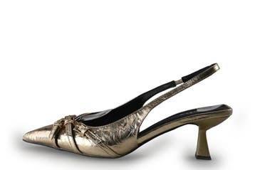 Sacha Slingbacks in maat 40 Goud, Kleding | Dames, Schoenen, Overige kleuren, Verzenden, Zo goed als nieuw, Sacha