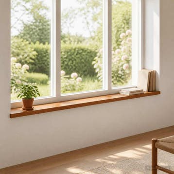 vidaXL Raamprofielen 2 st Bruin 120 x 20 x 2 cm Massief, Verzenden