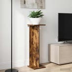 vidaXL Plantenstand 2 pcs Gerookte Eik 25 x 25,5 x 80,5 cm, Verzenden