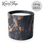 Geurkaars Lisboa Ambre Noire - 2,8 kg - Les Lumières du, Ophalen of Verzenden, Nieuw