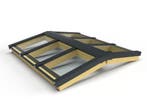 Zelfbouw lichtstraat 6 vak zadeldak 2250x1920mm-Gelaagd dubb, Verzenden, Nieuw