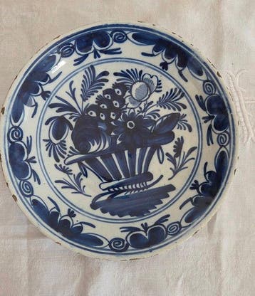 Bord (2) - Delfts blauw