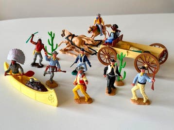 Timpo Toys - Figuur - Wild West Collection (11) - kunststof, Nieuw