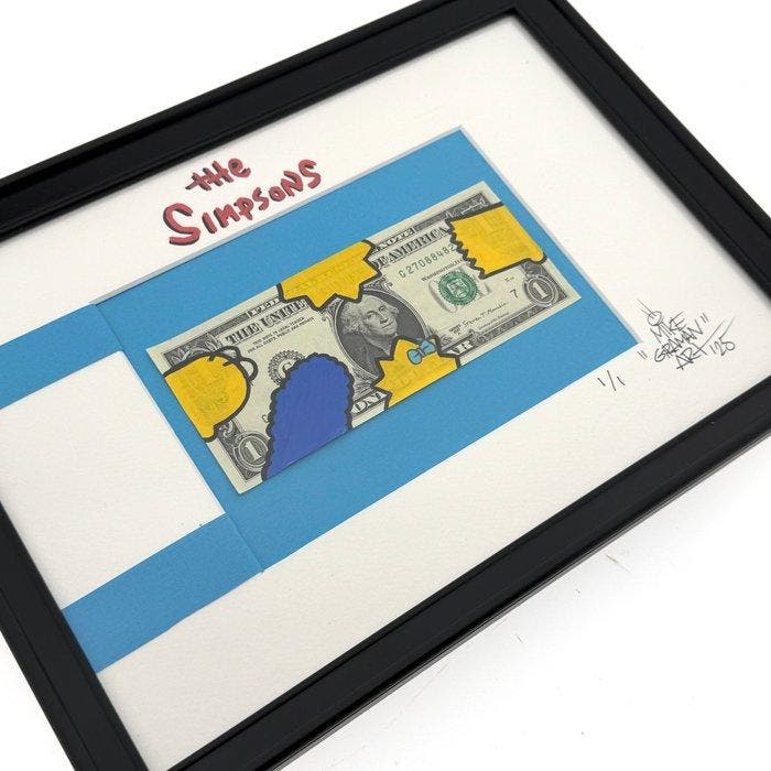 Mike Graman (1977) - The Simpsons, Antiquités & Art, Art | Objets design