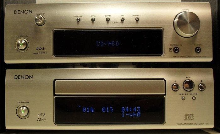Denon - D-F102 Ensemble hi-fi, TV, Hi-fi & Vidéo, Radios