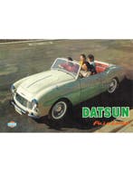 1962 DATSUN FAIRLADY BROCHURE ENGELS, Nieuw