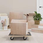 vidaXL Meubelhondjes 2 st rechthoekig 250 kg 50x35x11,5 cm, Verzenden