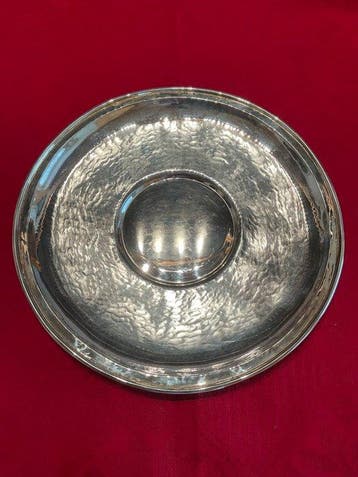 Zanovello Bruno - Plat de service - Argent 800, Antiek en Kunst