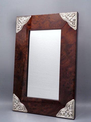 PG-Miani Argenteria - Wandspiegel - .925 zilver, en ware