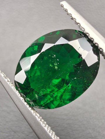 Zonder minimumprijs Groen Tsavoriet - 4,08 ct - Antwerp, Nieuw