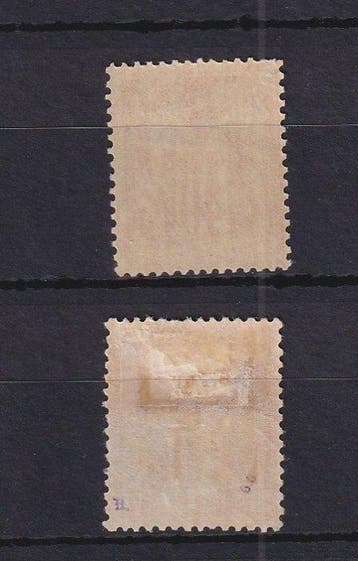 Frankrijk 1881/1890 - Sage 40c en 50c Type II - Yvert n°94, Gestempeld