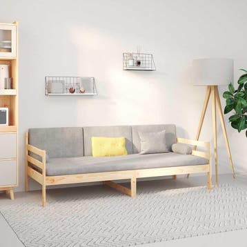 vidaXL Slaapbank zonder matras 80x200 cm massief grenenhout, Verzenden