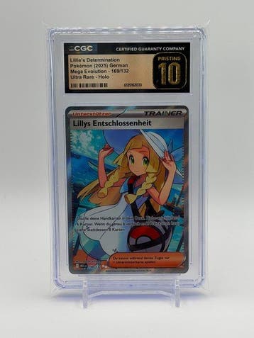Pokémon - 3 Graded card - Lilly Holo, Foil - CGC Pristine 10, Nieuw