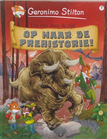 Op naar de prehistorie! / Geronimo Stilton / 7 9789085921608, Verzenden, Gelezen, Geronimo Stilton