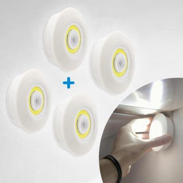 2dekans | HandyLUX LED Plafond- en Wandlamp Set - Draadloze, Ophalen of Verzenden