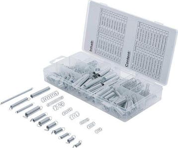 Bgs Technic Assortiment veren trek en drukveren 200-delig, Verzenden, Nieuw