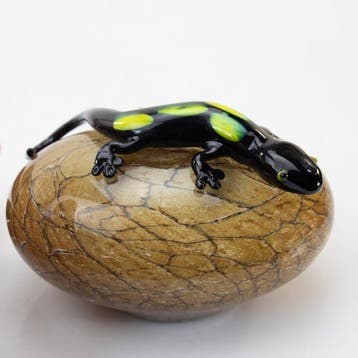 sculptuur, Glass Reptiles & Salamanders Collection - Ozzaro