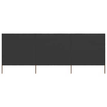 Windscherm 400x160cm antraciet | 59% korting! Retour deal, Verzenden, Gebruikt
