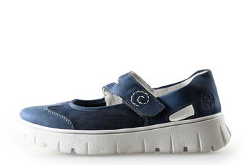 Rieker Ballerinas in maat 37 Blauw, Kleding | Dames, Ballerina's, Gedragen, Rieker, Verzenden