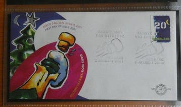 Nederland 2001/2011 - Collectie FDCs in DAVO insteekhoezen, Gestempeld