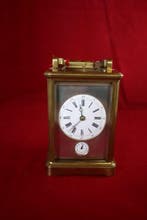 Pendulette de voyage - Modelo francés - Laiton - 1900-1910 -, Antiquités & Art, Antiquités | Horloges