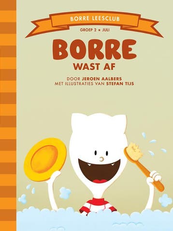 Borre wast af / De Gestreepte Boekjes 9789089220561, Verzenden, Gelezen, Jeroen Aalbers