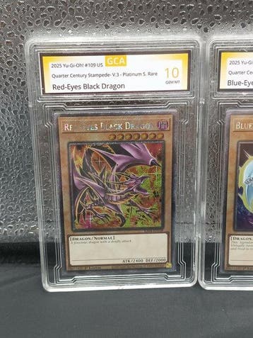 Konami - 4 Card - Yu-Gi-Oh! - 2x Blue-Eyes White Dragon and, Nieuw