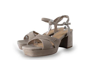 Mexx Sleehakken in maat 42 Beige, Kleding | Dames, Mexx, Verzenden, Beige, Zo goed als nieuw