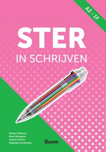 A2-1F Ster In Schrijven | Nieuw, Verzenden, Nieuw, Kaatje Dalderop-Merel Borgesius-Jeanne Kurvers-Willemijn Stockmann