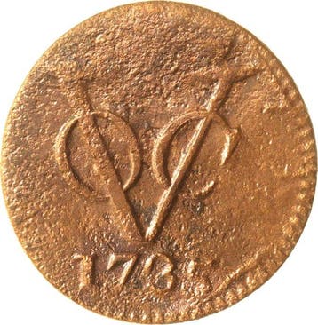 VOC - Holland. 1 Duit 1735 t/m 1752 (9 verschillende)
