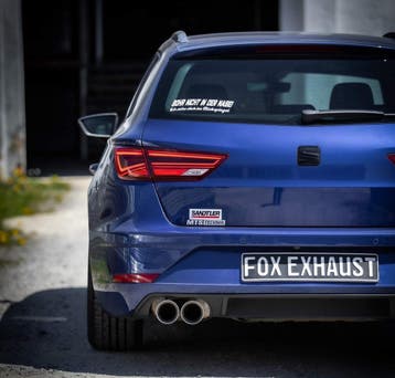 FOX Seat Leon 5F ST - starre einddemper achteras - 2x90 type, Verzenden