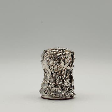 Tappo di spumante rivestito in Argento - Beeldje -