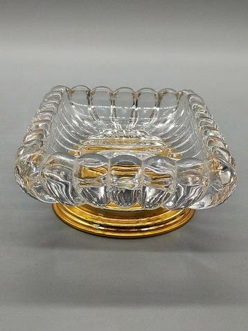 Schotel - Elegante Kristallglas Schale – Dekorative Schale -