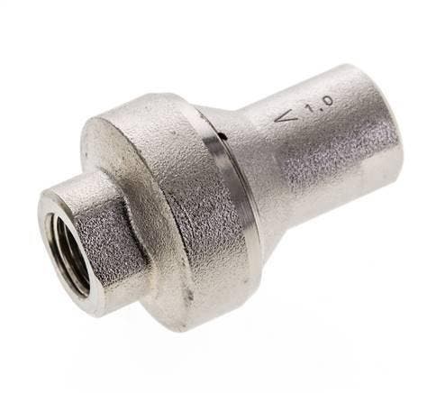 Réducteur de pression en ligne 1bar/14psi Laiton nickelé, Doe-het-zelf en Bouw, Ventilatie en Afzuiging, Verzenden