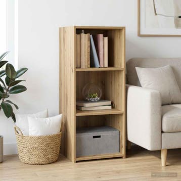 vidaXL Dressoir Artisanaal eiken 40 x 41 x 93 cm Bewerkt, Verzenden