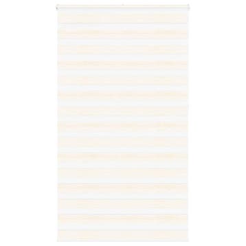 vidaXL Zebra Blind 130x230cm stofbreedte 125,9cm polyester, Huis en Inrichting, Verzenden, Nieuw