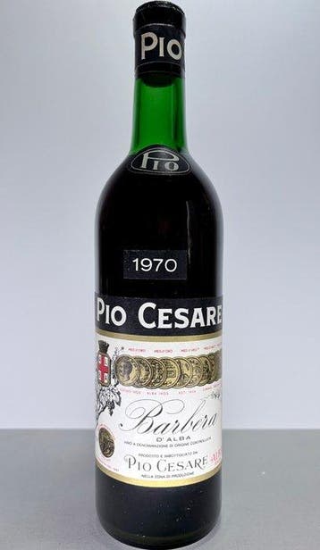 1970 Pio Cesare Barbera dAlba - Piedmont - 6 Bouteilles, Collections