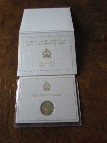 Vaticaan. 2 Euro 2013 Sede Vacante (Zonder minimumprijs)