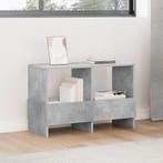 vidaXL Tijdschriftenrek Beton Grijs 68,5 x 30 x 45 cm, Verzenden