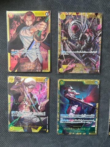 Bandai - 6 Card - One Piece - Shanks Foil, Alternate art