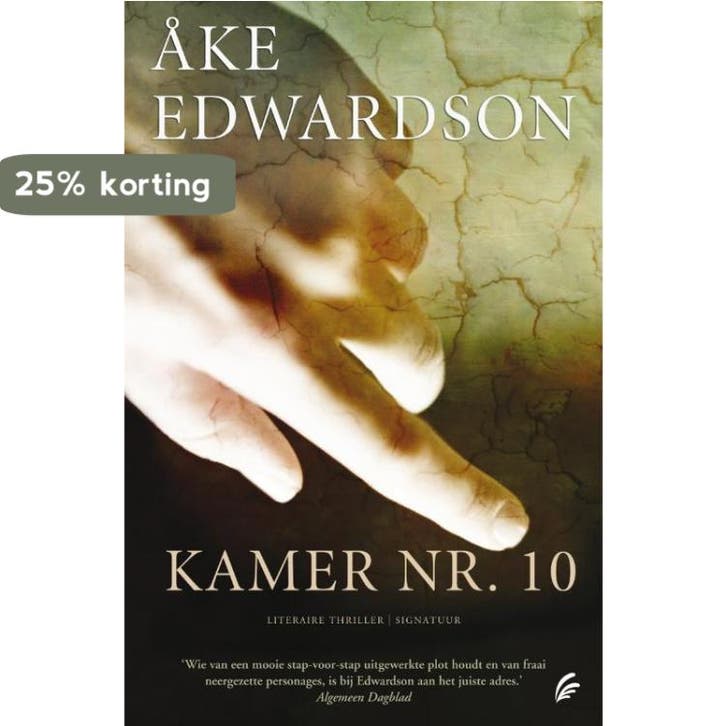 Kamer nr. 10 / Erik Winter / 7 9789056722401 Åke Edwardson, Boeken, Thrillers, Gelezen, Verzenden