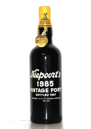 1985 Niepoorts - Vintage Port - Gebotteld in 1987 - Douro -, Nieuw