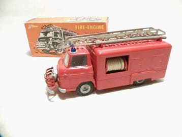 Tekno 1:43 - Camion miniature - Volvo L430 brandweerwagen -