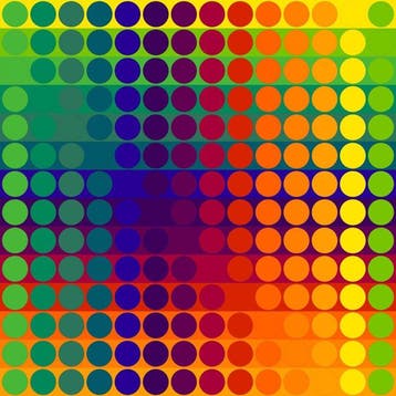 Julio Le Parc (1928) - Color secuencia - Suite complète de